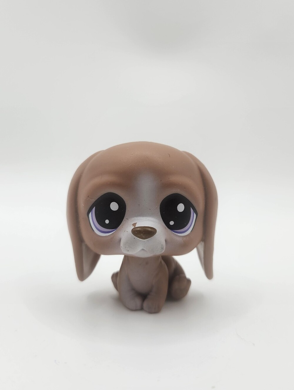 Littlest Pet Shop #1-106 Rover Hounder Dog LPS authentic Hasvro Basset Lavender